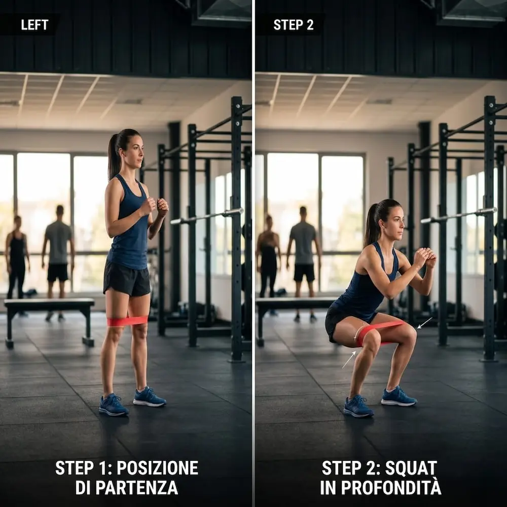 Squat con Mini-Band