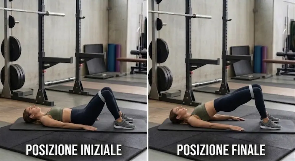 Glute Bridge a terra